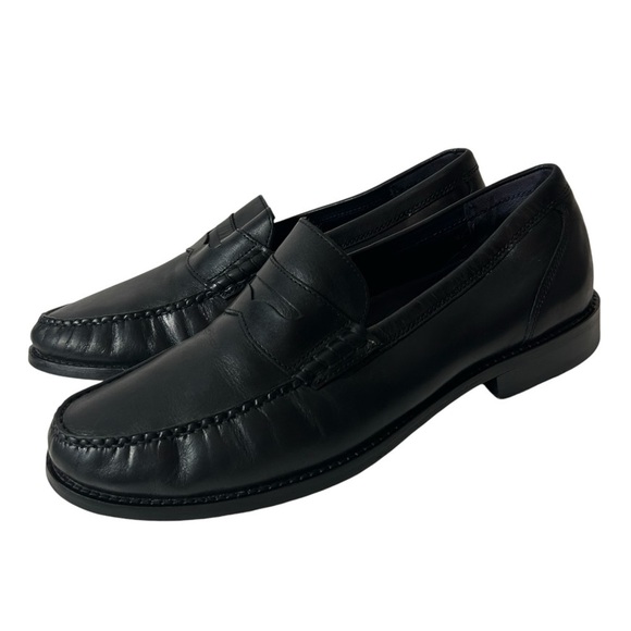 Cole Haan Mens Black Leather Loafers Shoes Size 8M. main image 5